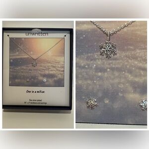 🆕 Unwritten Silver Necklace Dainty Star Design